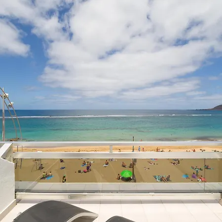 Beachfront In Palmas With Terrace * Las Palmas de Gran Canárias
