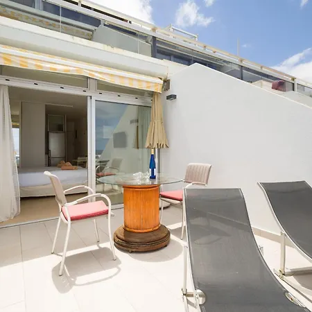 Beachfront In Palmas With Terrace Semesterbostad *